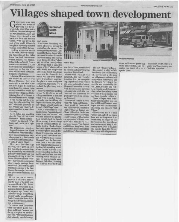 The History of Mount Pleasant, SC